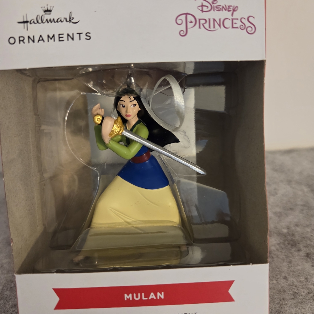 Hallmark Mulan Ornament with Sword